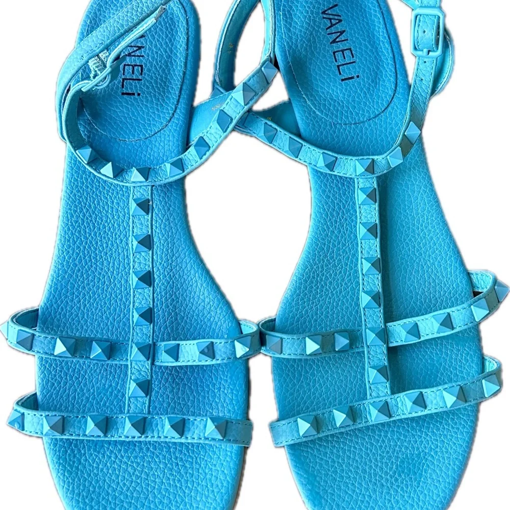 Vaneli Multicolor Strappy Sandals Collection - Picture 3 of 12